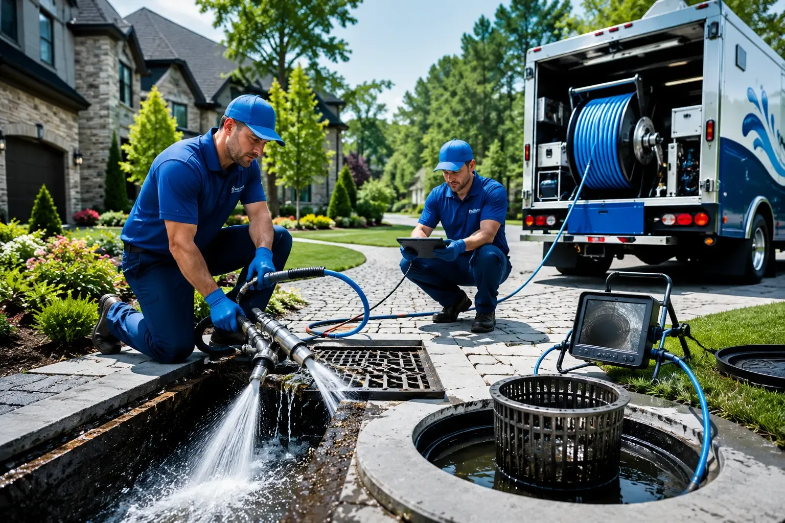 Local outdoor drain cleaning professionals in Clayton, MI